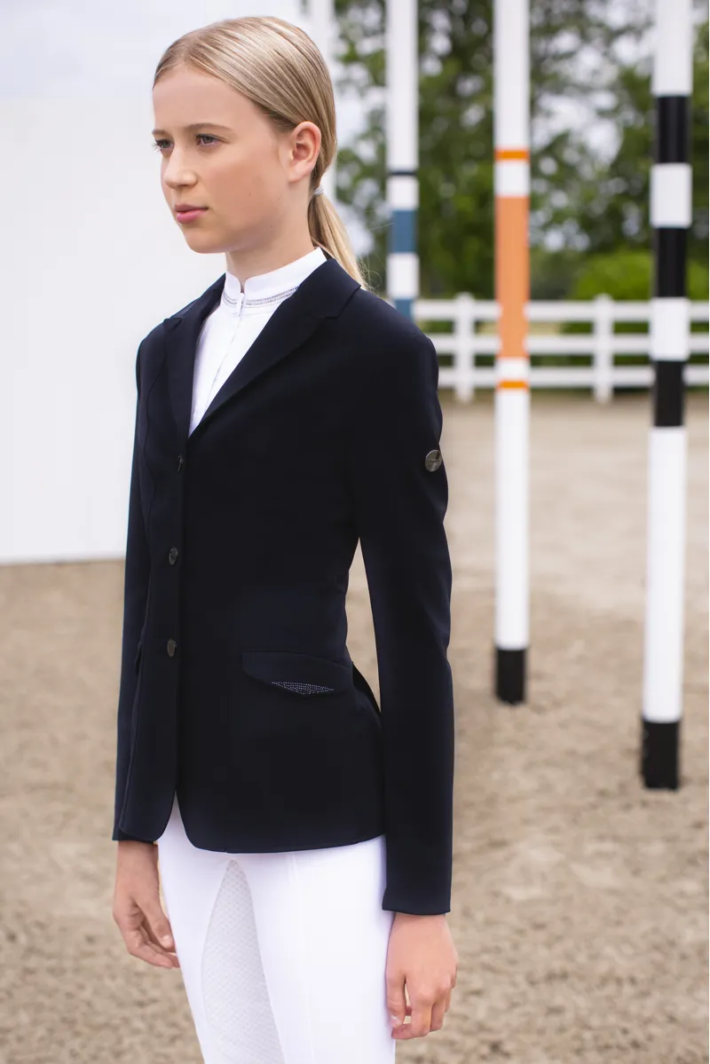 Pikeur Kids Isalienne Competition Jacket - Night Blue-1